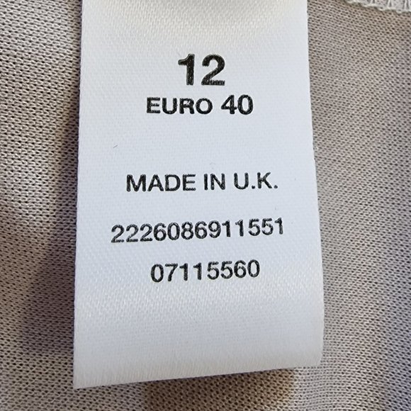 Vintage Y2k Dorothy Perkins Purple Silver Crochet Knit Slip Dress Size 12 Barbie - Picture 8 of 9